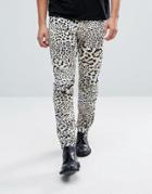 G-star Elwood 5622 X 25 Pharrell Jeans In Leopard - Beige