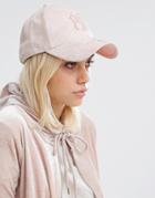 New Era Suede 9 Forty Cap In Blush Pink - Pink