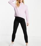 Cotton: On Maternity Underbump Super Stretch Skinny Jeans In Black