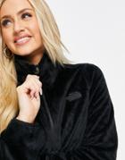 The North Face Osito Zip Fleece In Black