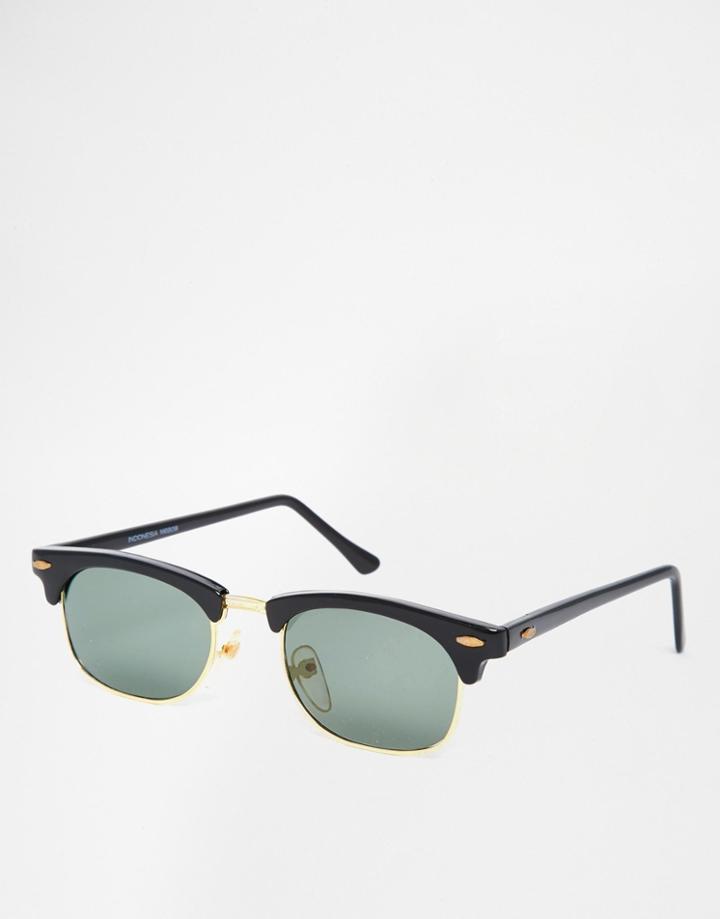 Hindsight Vintage Hume Sunglasses - Black