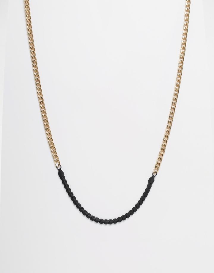 Icon Brand Twice Nice Necklace - Gold