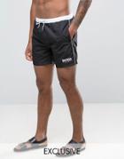 Boss By Hugo Boss Star Fish Swim Short Exclusive Black - Black