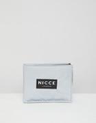 Nicce Bi-fold Wallet In Reflective - Gray