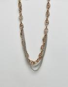 Dyrbergkern Multi Layered Link Necklace - Gold