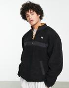 Russell Athletic Gregrio Track Jacket In Black-red