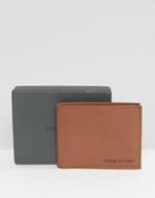 Forbes & Lewis Leather Billfold Wallet In Tan - Tan