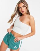 Puma Asymmetric Top In Mint-green