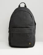 Farah Canvas Backpack Black - Black