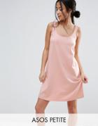 Asos Petite Ultimate Mini Tank Dress - Pink