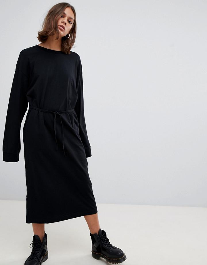 Cheap Monday Bind Oversized Dress - Black