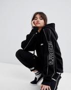 Charm's Logo Tracksuit Top Two-piece - Black