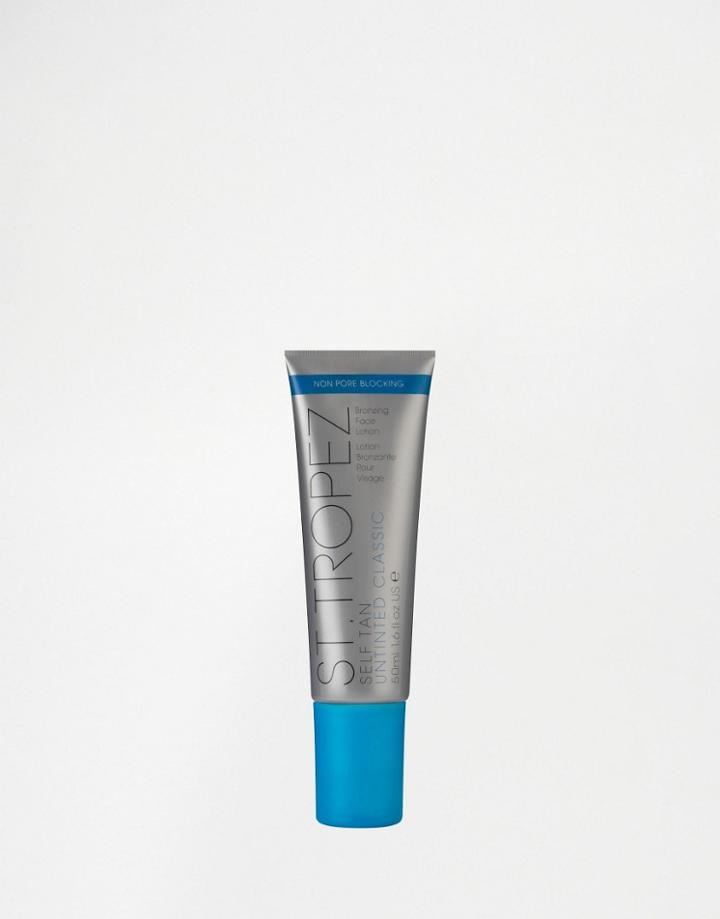 St Tropez Untinted Face Lotion 50ml - Untinted Face