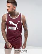 Puma Jersey Tank In Red Exclusive To Asos - Red