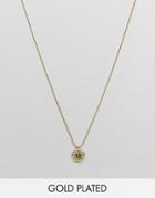 Lovebullets Love Cartridge Pendant Necklace In 18 Carat Plated Gold - Gold