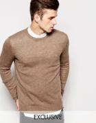 Farah Sweater In Lambswool Exclusive - Gray