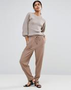 Warehouse Crepe Jogger - Pink