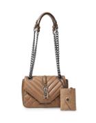 Steve Madden Bcarmel Shoulder Bag In Camel Quilt-neutral