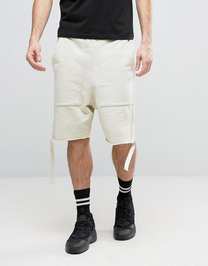 Granted Sweat Shorts With Straps - Blue