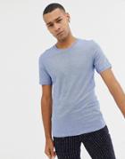 Selected Homme Melange T-shirt - Blue