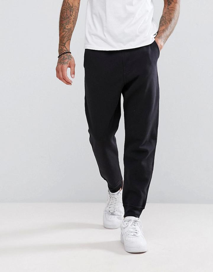 Pull & Bear Joggers In Black - Black