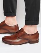 Hudson London Champlain Leather Derby Shoes - Brown