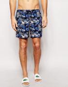 New Look Swim Shorts With Floral Print - Multi