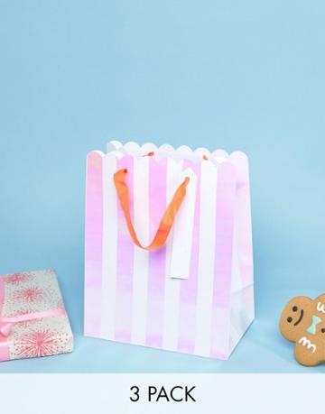 Meri Meri Holidays Gift Bags X 3 - Multi