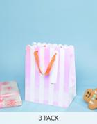 Meri Meri Holidays Gift Bags X 3 - Multi