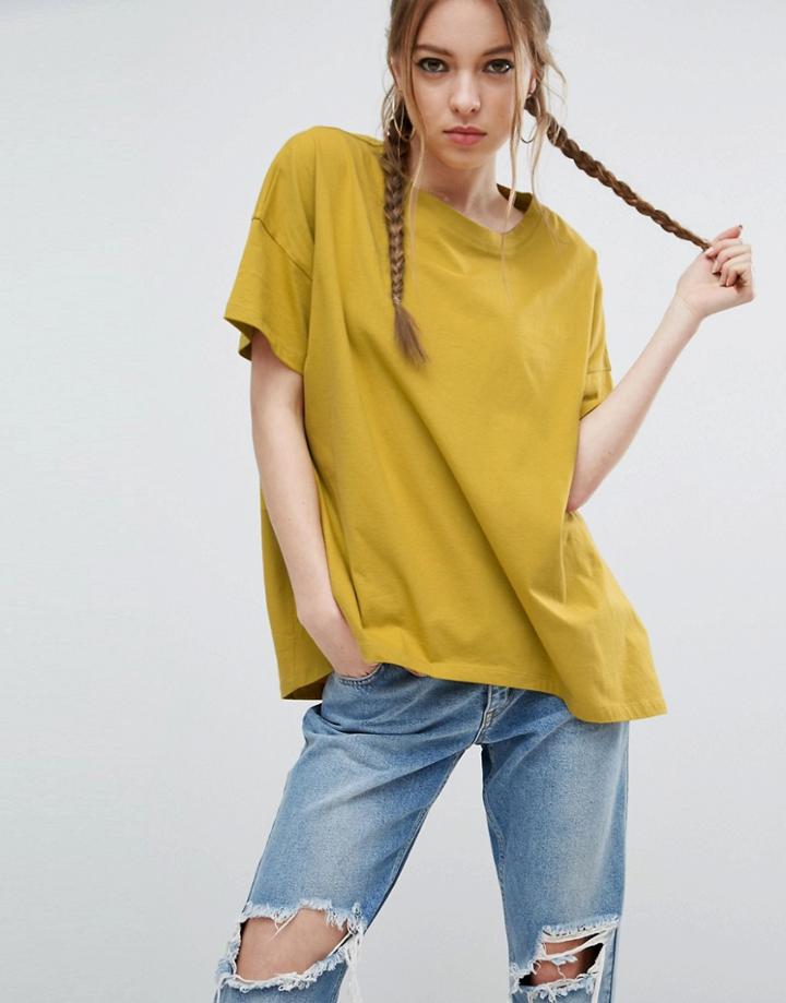 Asos Super Oversized T-shirt - Green