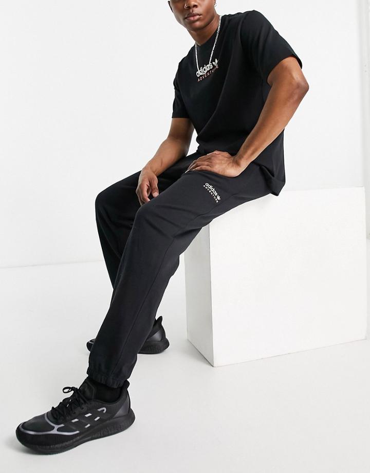 Adidas Originals Adventure Sweatpants In Black