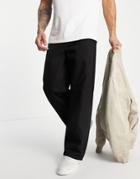 Topman Extreme Baggy Jeans In Black