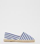 London Rebel Wide Fit Stripe Espadrille - Multi