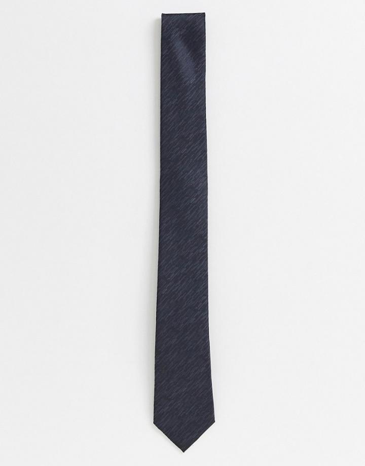 French Connection Plain Tie-gray