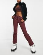 Columbia Roffe Ridge Iii Ski Pants In Burgundy-red