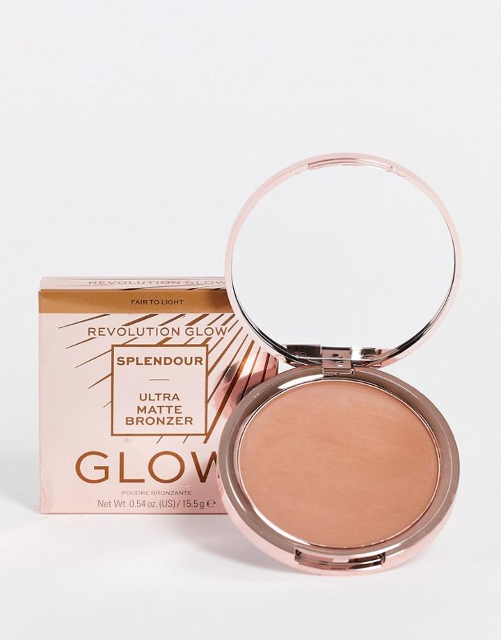 Revolution Glow Splendour Bronzer - Fair-brown