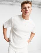 Only & Sons Oversize T-shirt With Texture In White