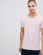 Jack & Jones Premium T-shirt With Vertical Stripe - Green