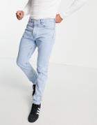 Weekday Pine Jeans In Splendid Blue-blues