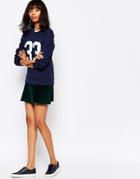 Wood Wood Maya 33 Sweatshirt - Navy