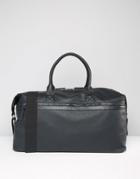 Asos Carryall With Zip Front Pocket - Black