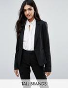 New Look Tall Tailored Jacket - Black