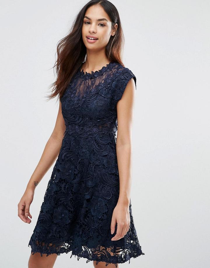Y.a.s Molin Victorian Lace Dress - Black