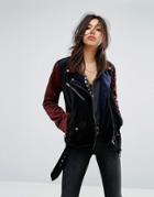 Bolongaro Trevor Five Soft Biker Jacket - Black