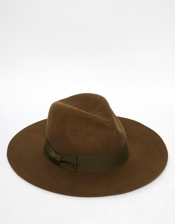 Brixton Duvall Fedora Hat - Green