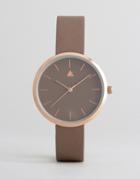 Asos Lifestyle Rose Gold Clean Dial Watch - Multi