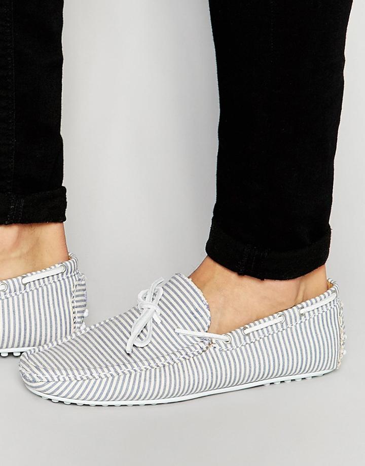 Bobbies Le Gondolier Drivng Shoe - Blue