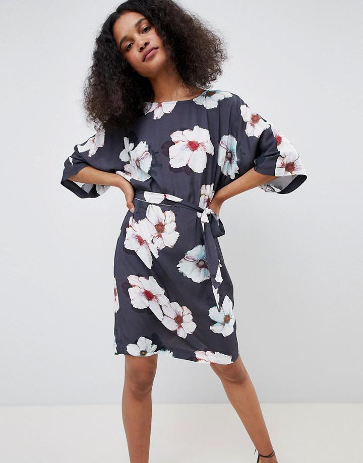 Mbym Floral Kimono Dress - Multi