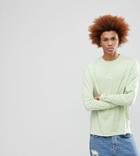 New Era Detroit Tigers Long Sleeve T-shirt Exclusive To Asos In Green - Green