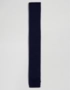 Gianni Feraud Knitted Navy Tie - Navy